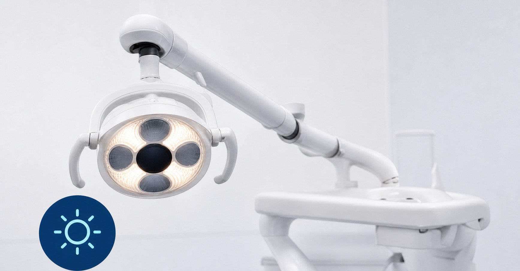 Lámpara operatoria odontológica